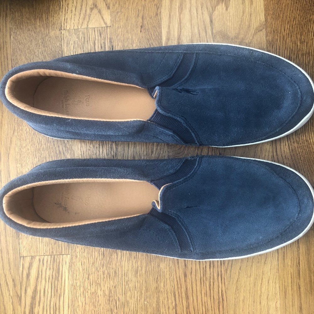 Mens Polo Suede Shoes